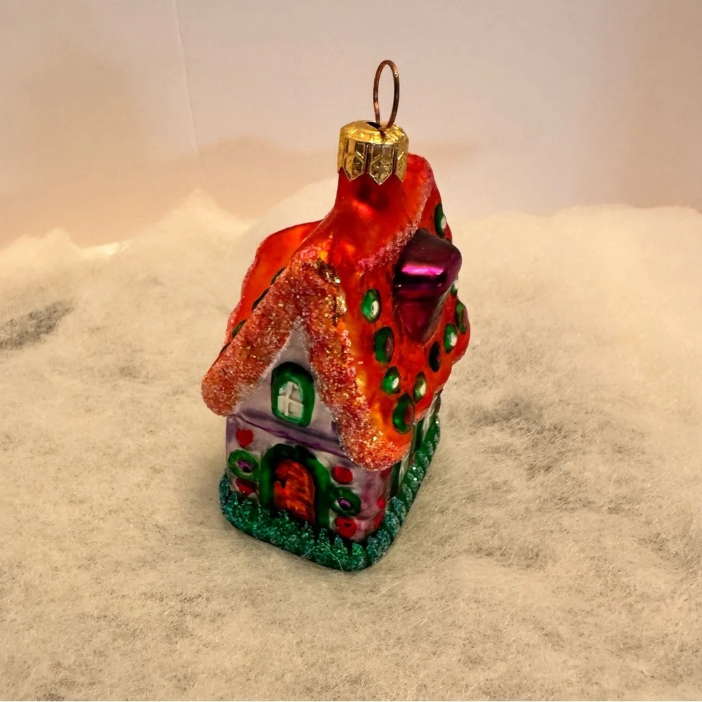 Christopher Radko Sugar Shack Sugar‎ Hill Christmas Tree Ornament